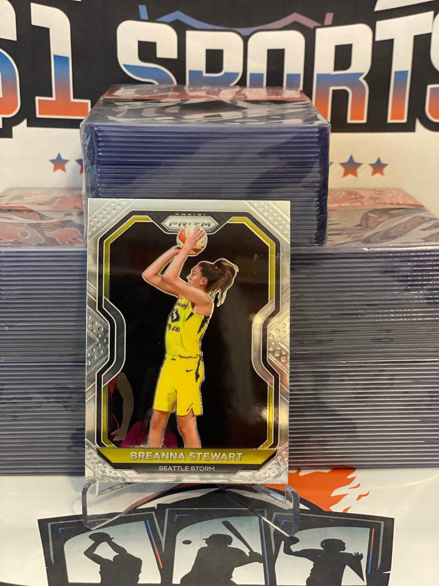 2021 Panini Prizm WNBA Breanna Stewart #85