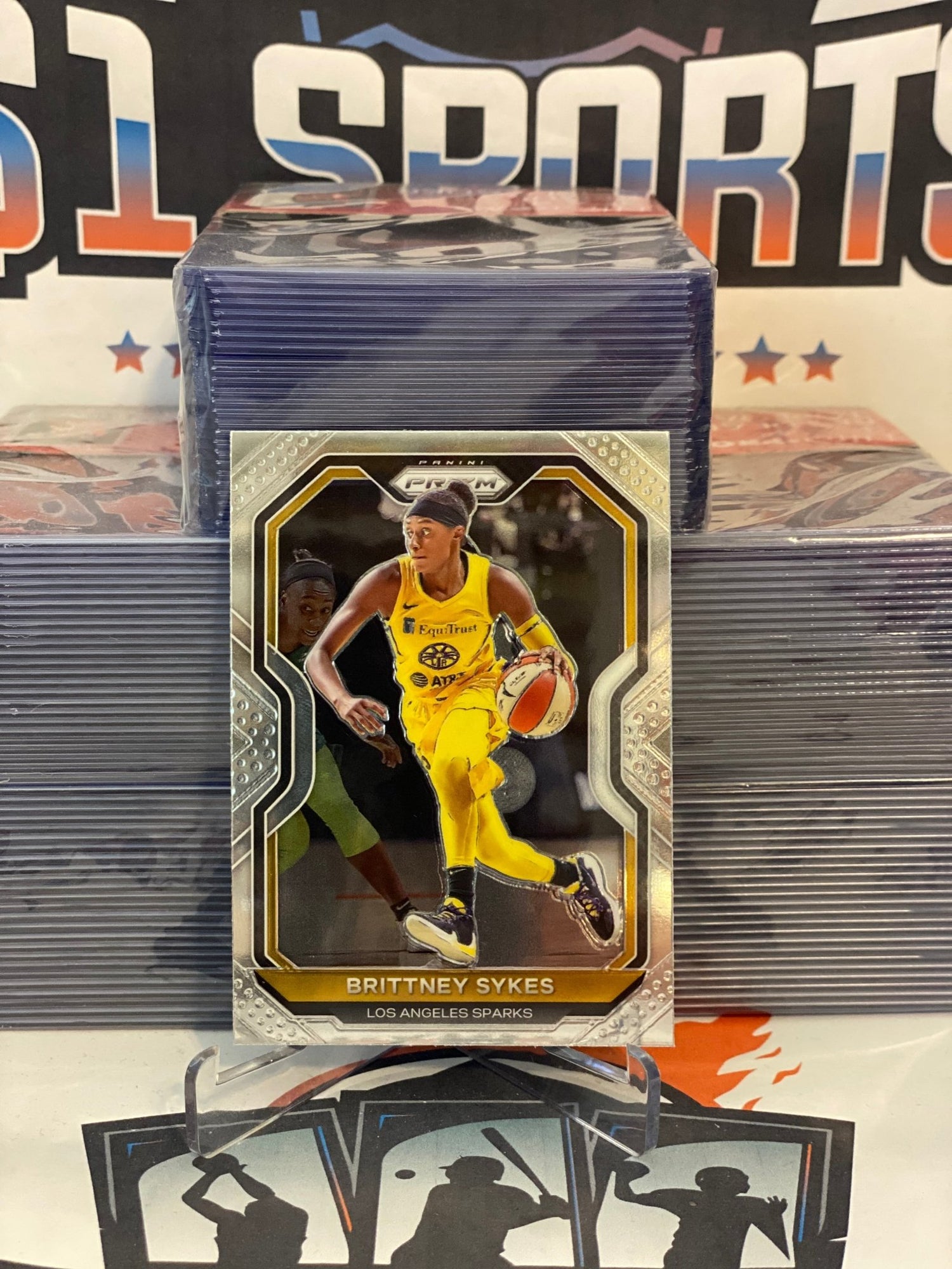 2021 Panini Prizm WNBA Brittney Sykes #68