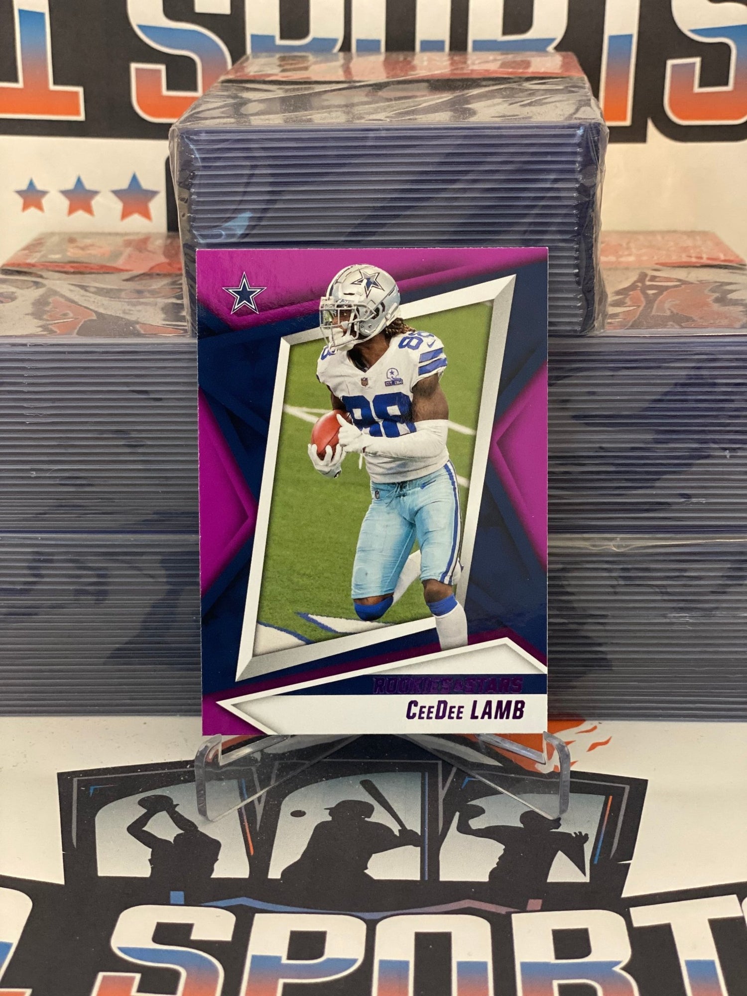 2021 Panini Rookies & Stars (Purple) CeeDee Lamb #77