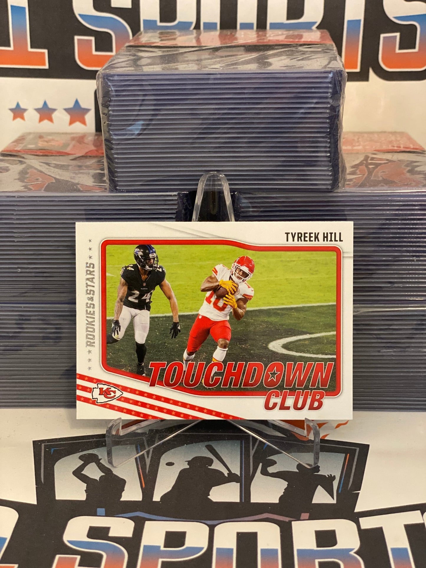 2021 Panini Rookies & Stars (Touchdown Club) Tyreek Hill #TDC-4