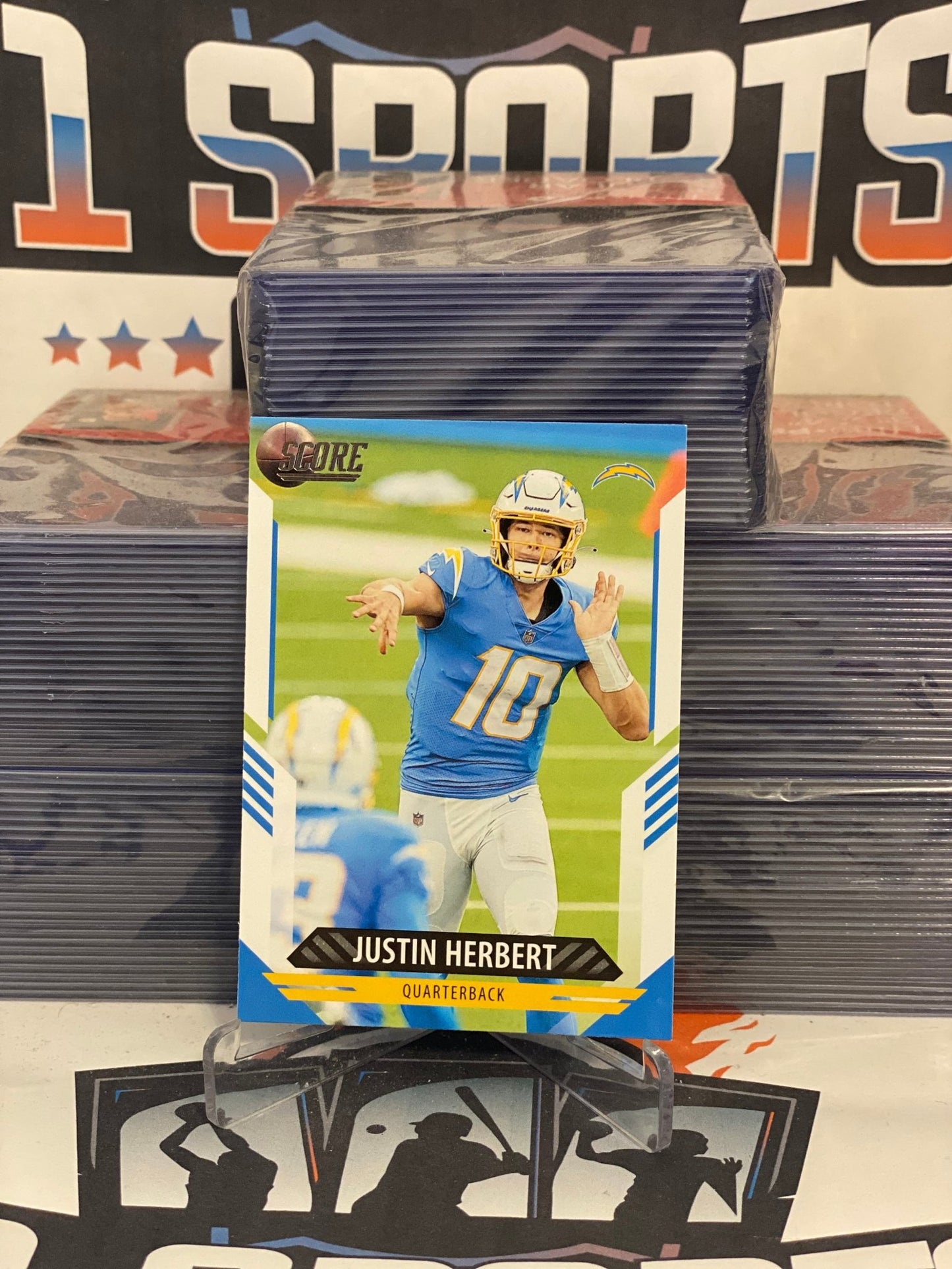 2021 Panini Score (2nd Year) Justin Herbert #233