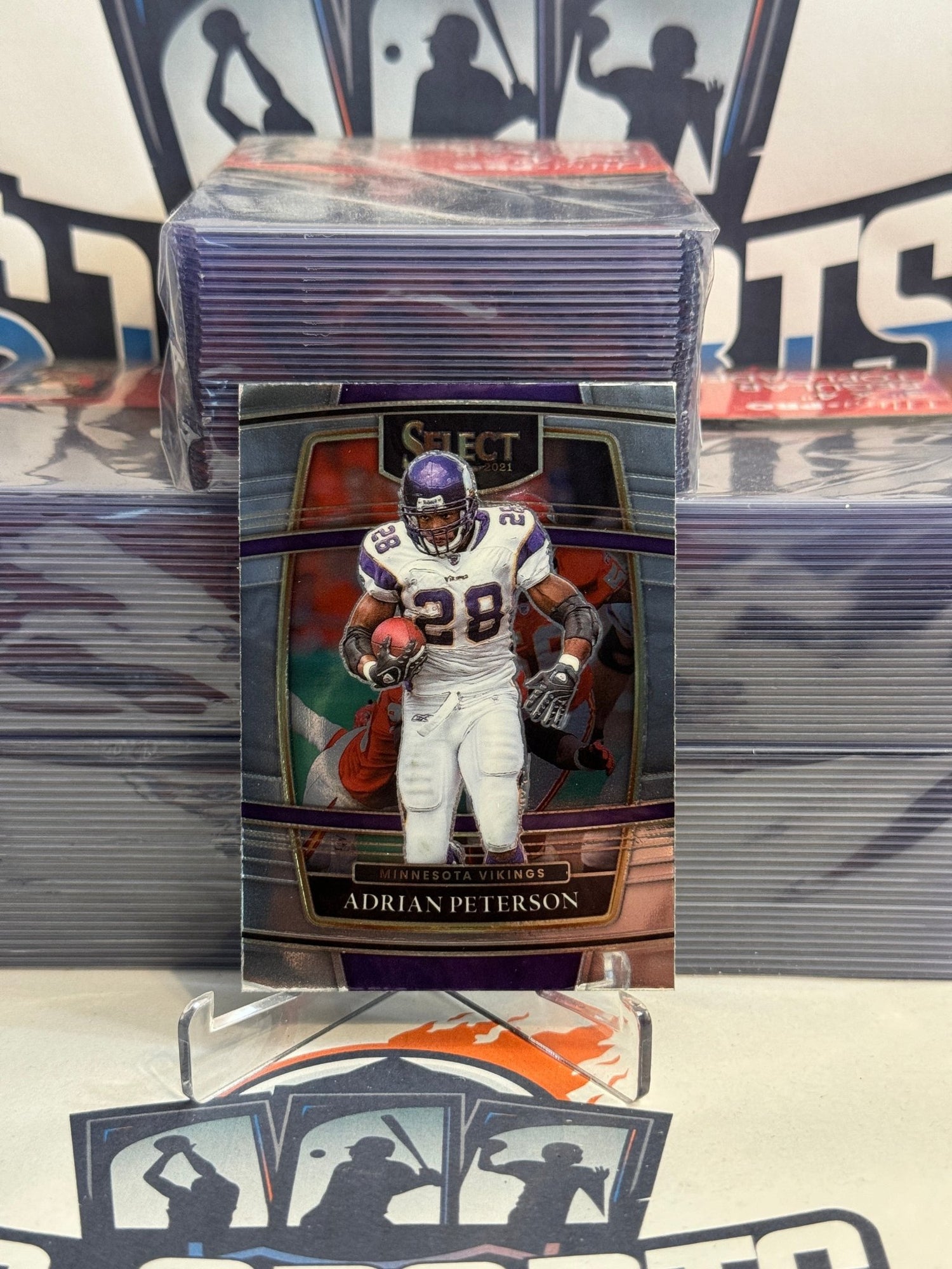 2021 Panini Select Adrian Peterson #37