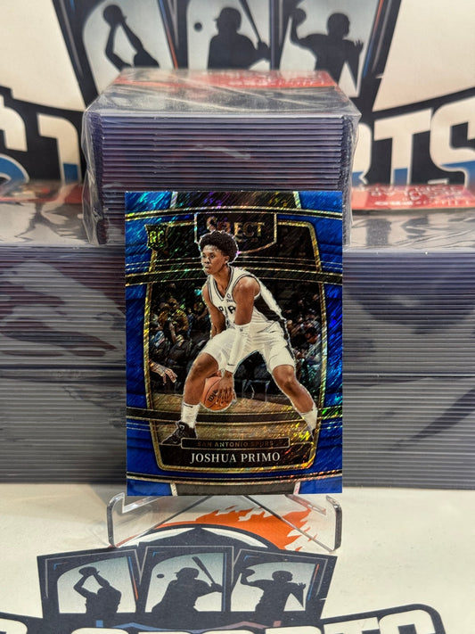 2021 Panini Select (Blue Shimmer Prizm) Joshua Primo Rookie #68