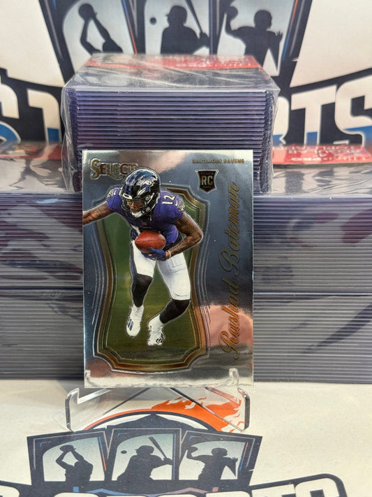 2021 Panini Select (Certified) Rashod Bateman Rookie #SCR-15