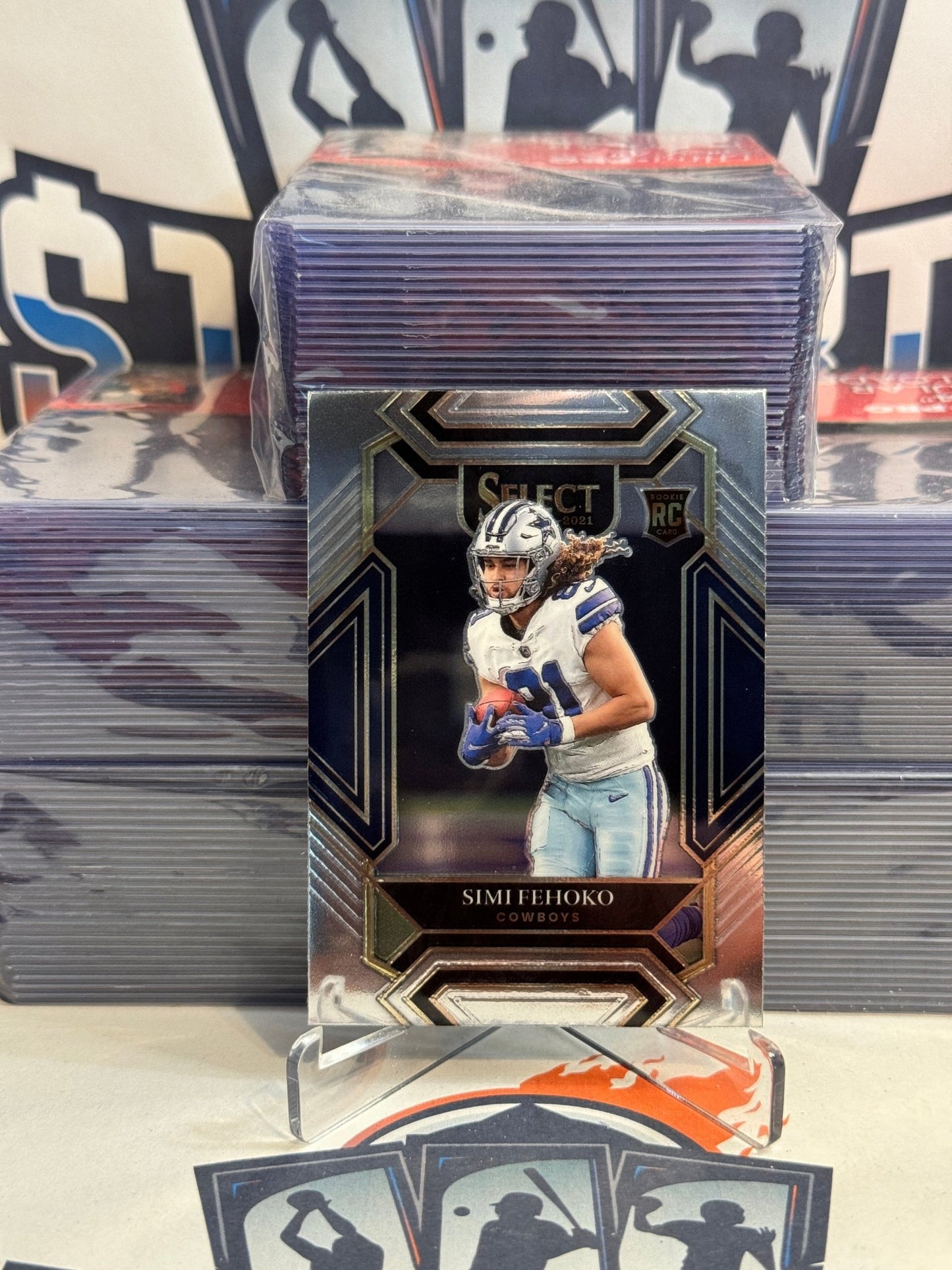 2021 Panini Select (Club Level) Simi Fehoko Rookie #283