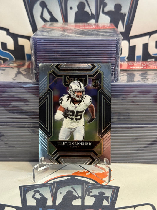 2021 Panini Select (Club Level) Tre'von Moehrig Rookie #290