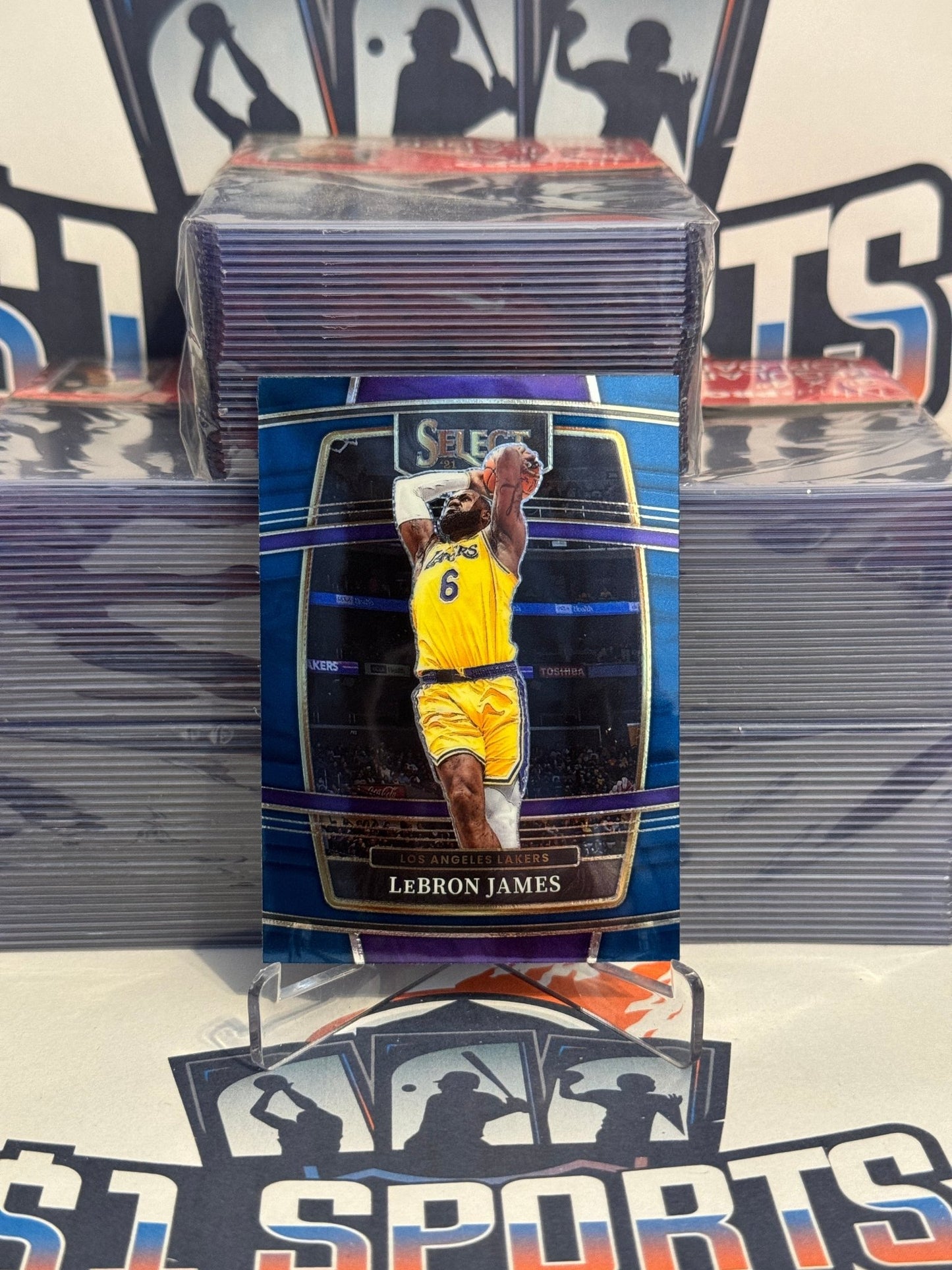 2021 Panini Select (Concourse) LeBron James #100