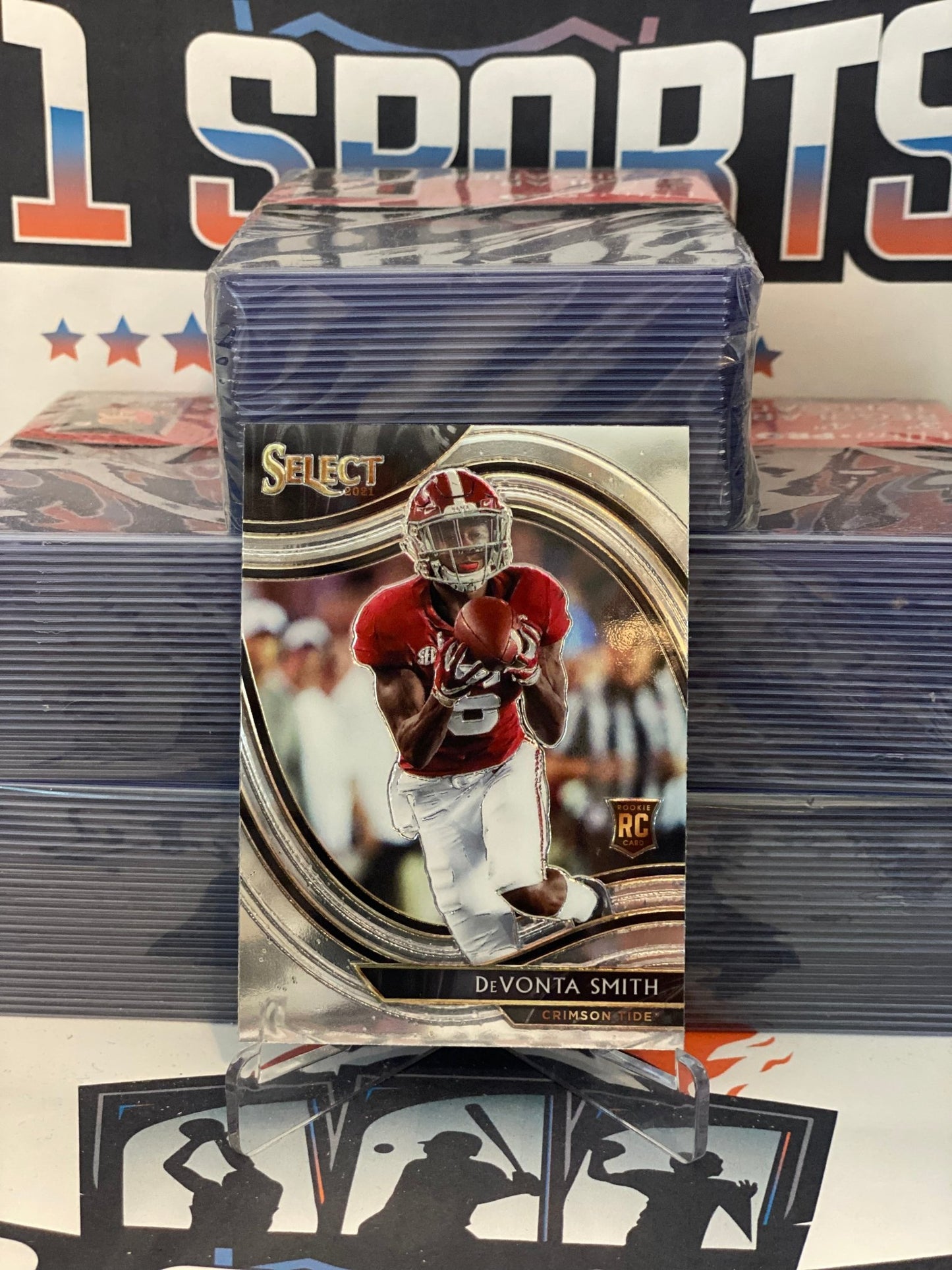2021 Panini Select Draft Picks DeVonta Smith Rookie #263