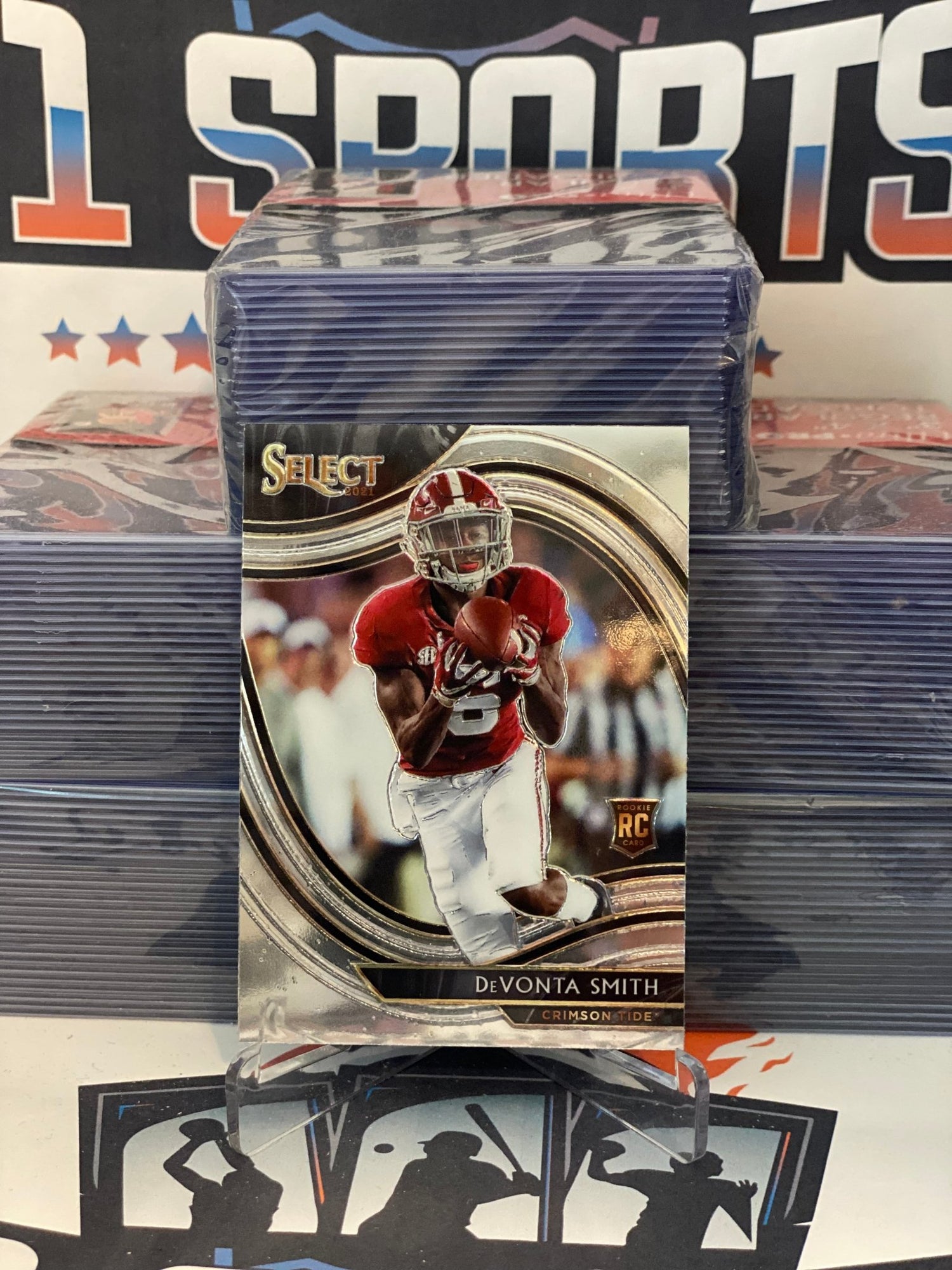 2021 Panini Select Draft Picks DeVonta Smith Rookie #263
