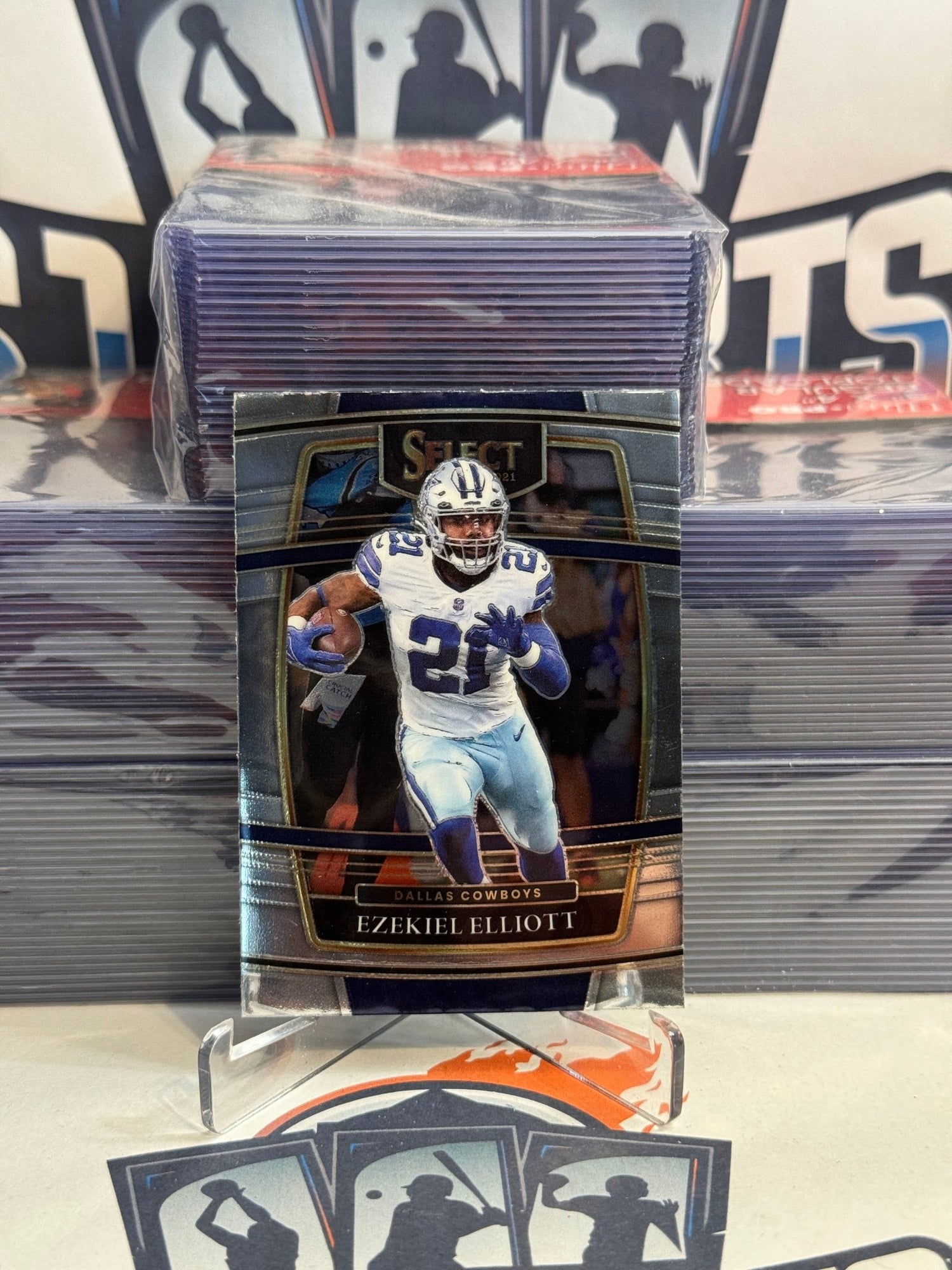 2021 Panini Select Ezekiel Elliott #14