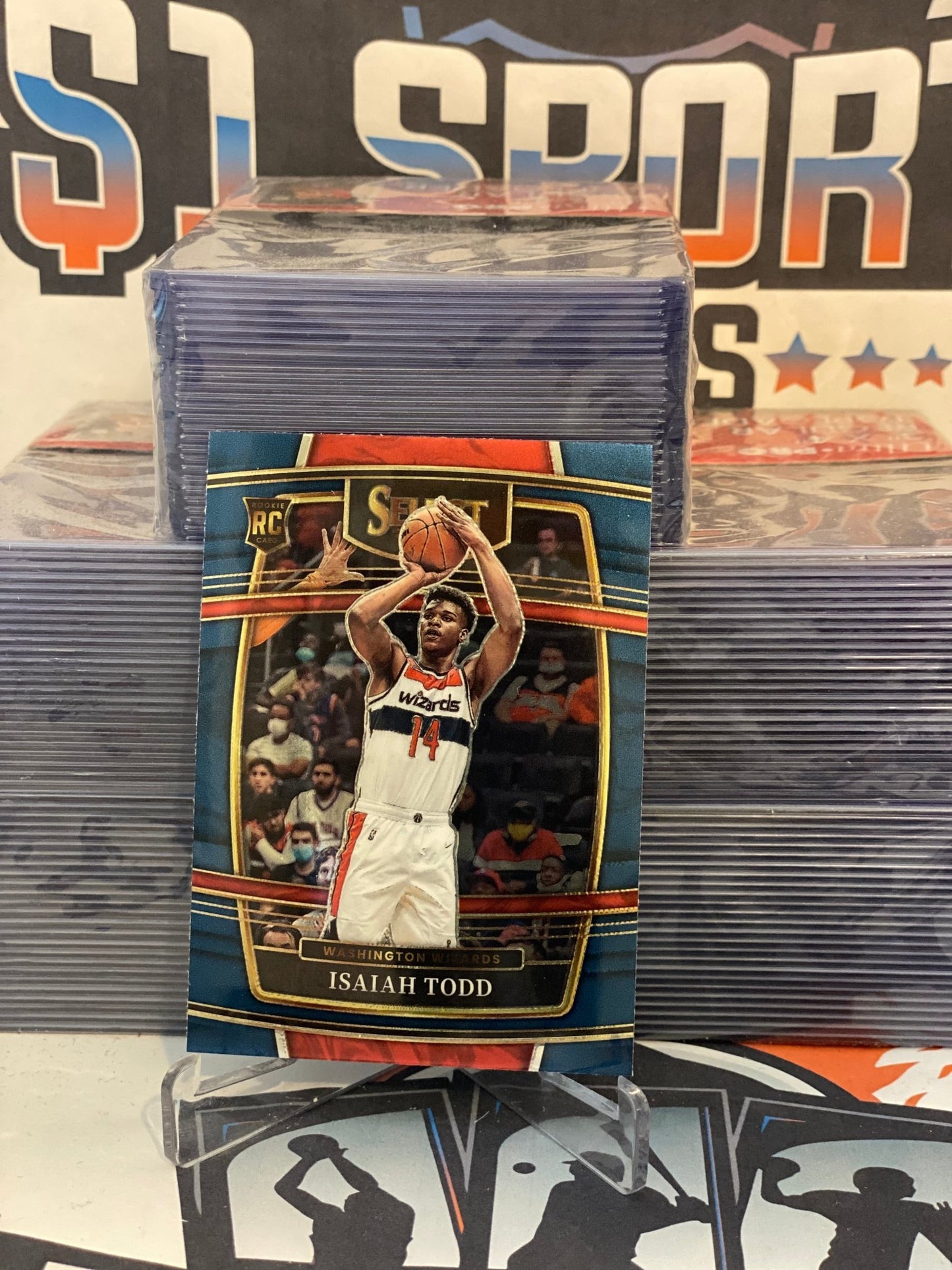 2021 Panini Select Isaiah Todd Rookie #65