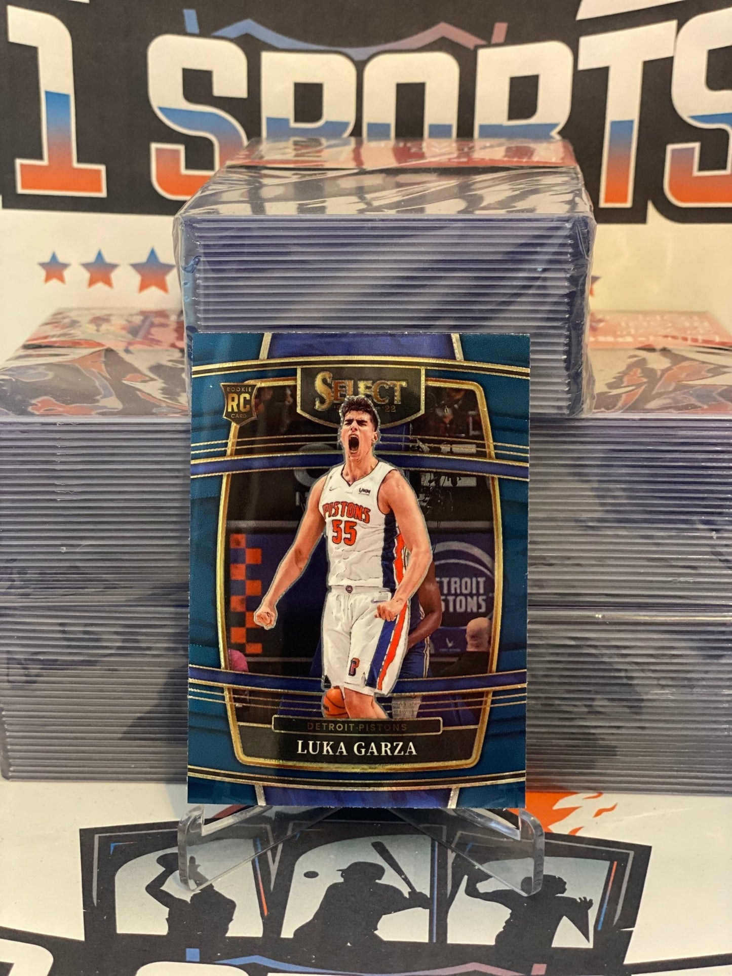 2021 Panini Select Luka Garza Rookie #22