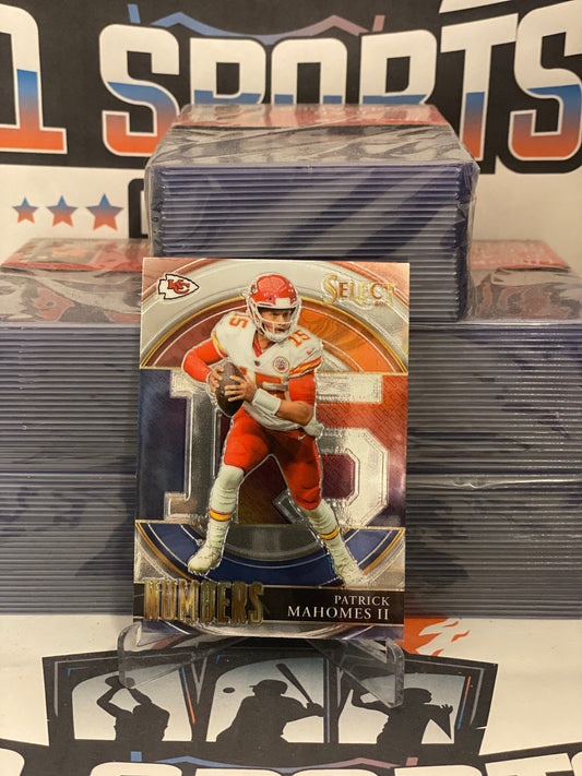 2021 Panini Select (Numbers) Patrick Mahomes II #SN-1