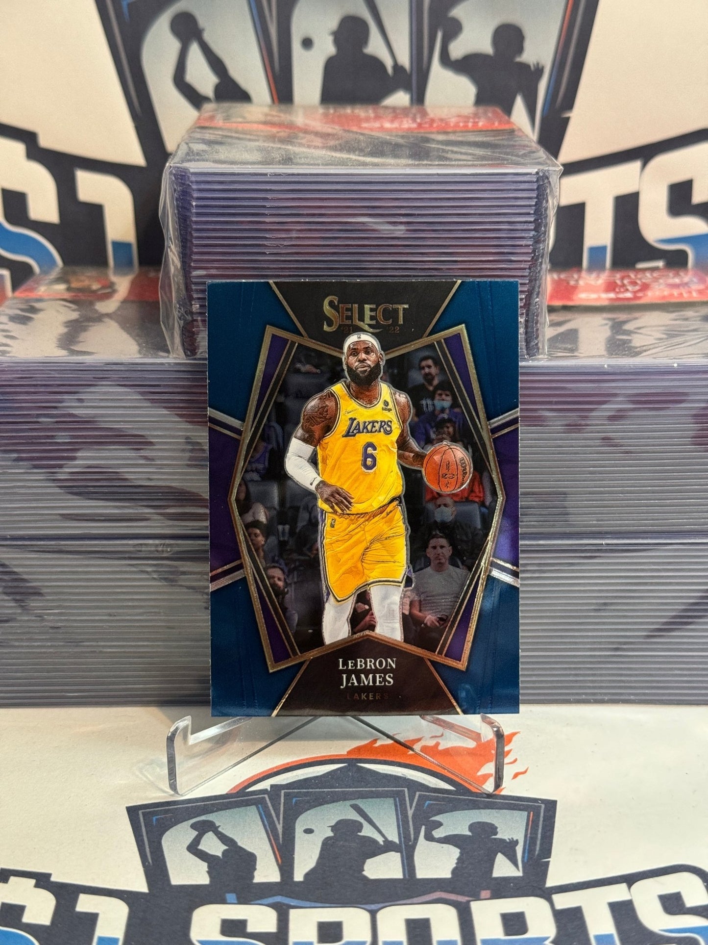 2021 Panini Select (Premier Level) LeBron James #195