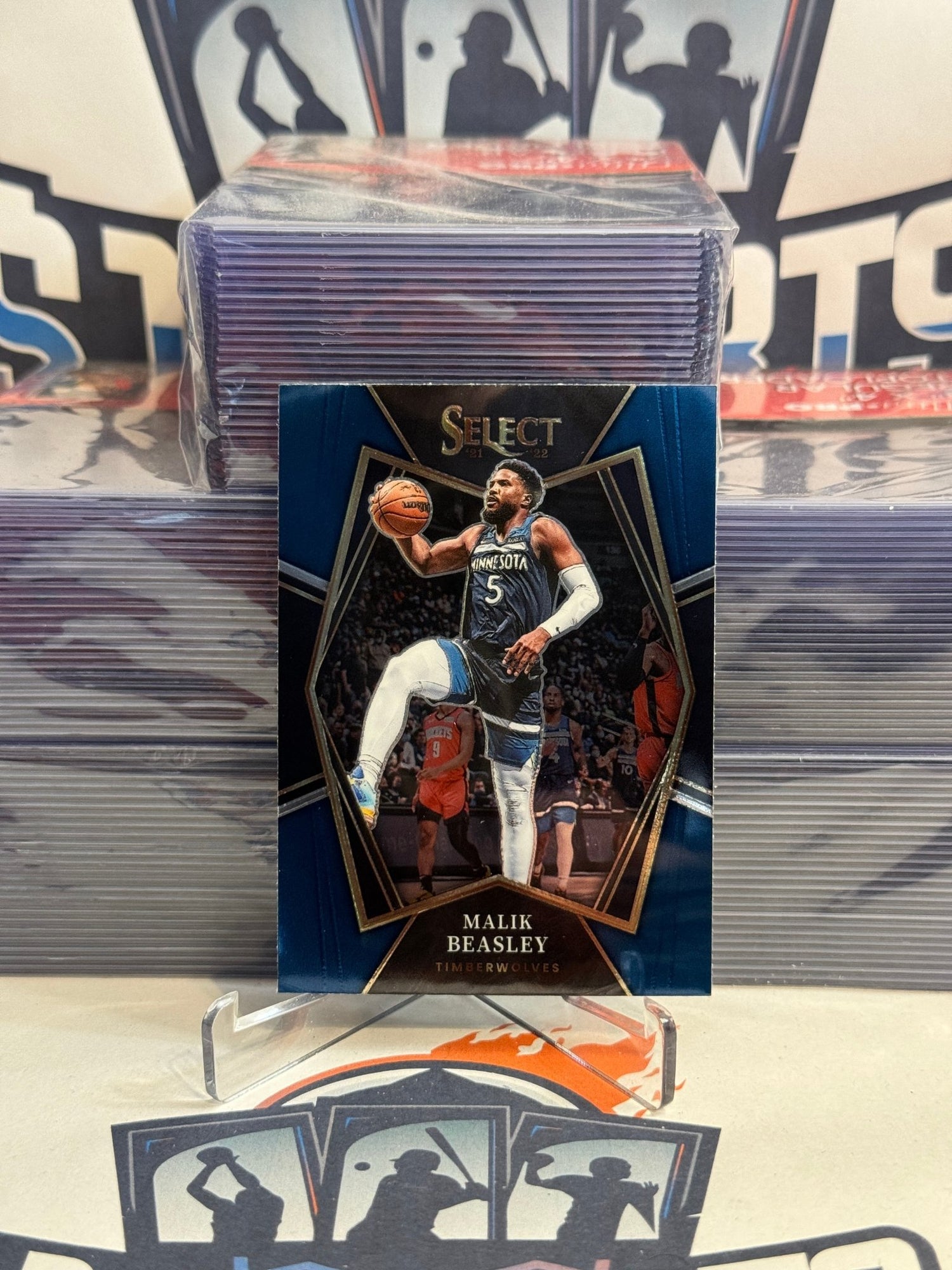 2021 Panini Select (Premier Level) Malik Beasley #137