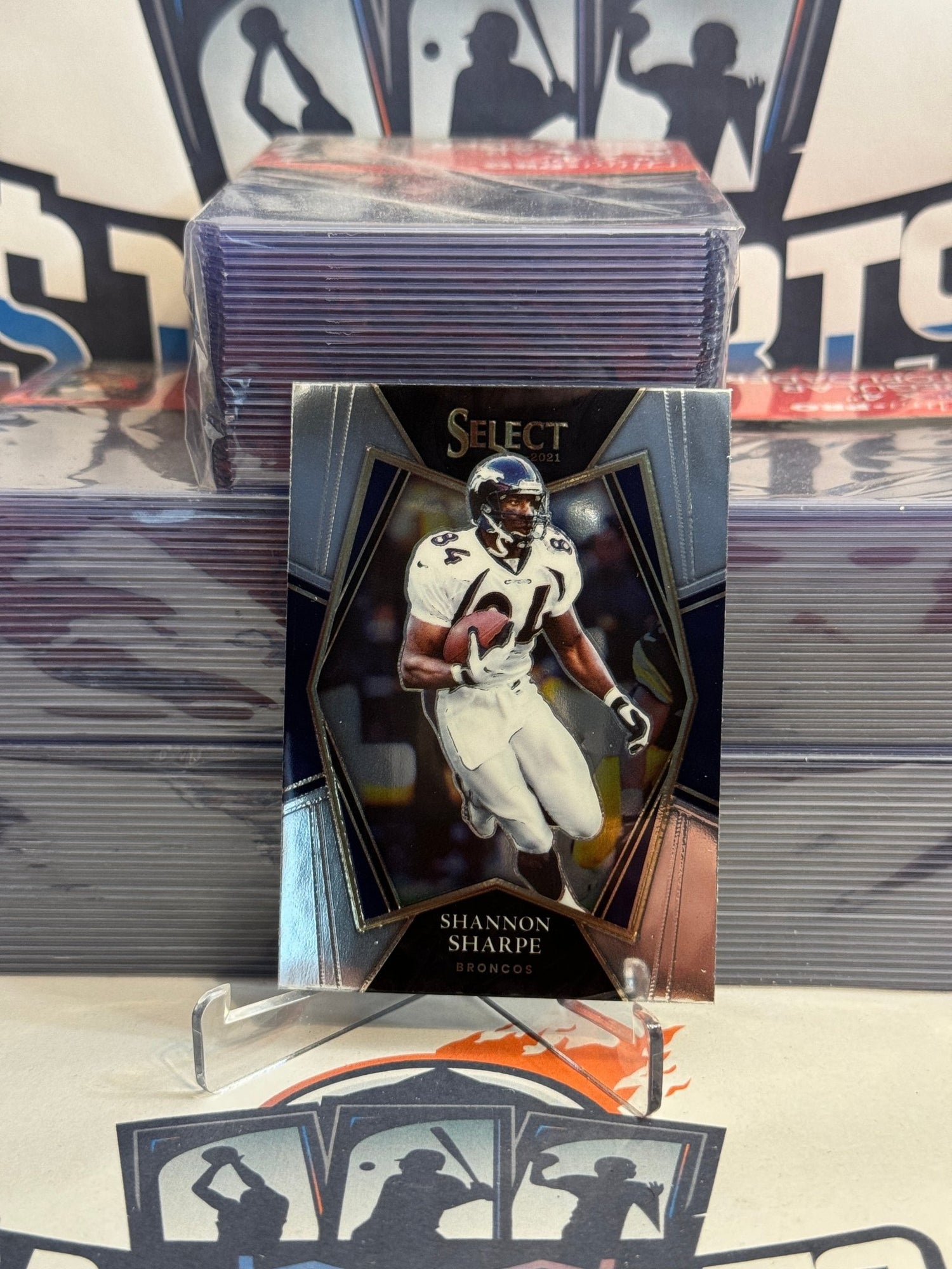 2021 Panini Select (Premier Level) Shannon Sharpe #142
