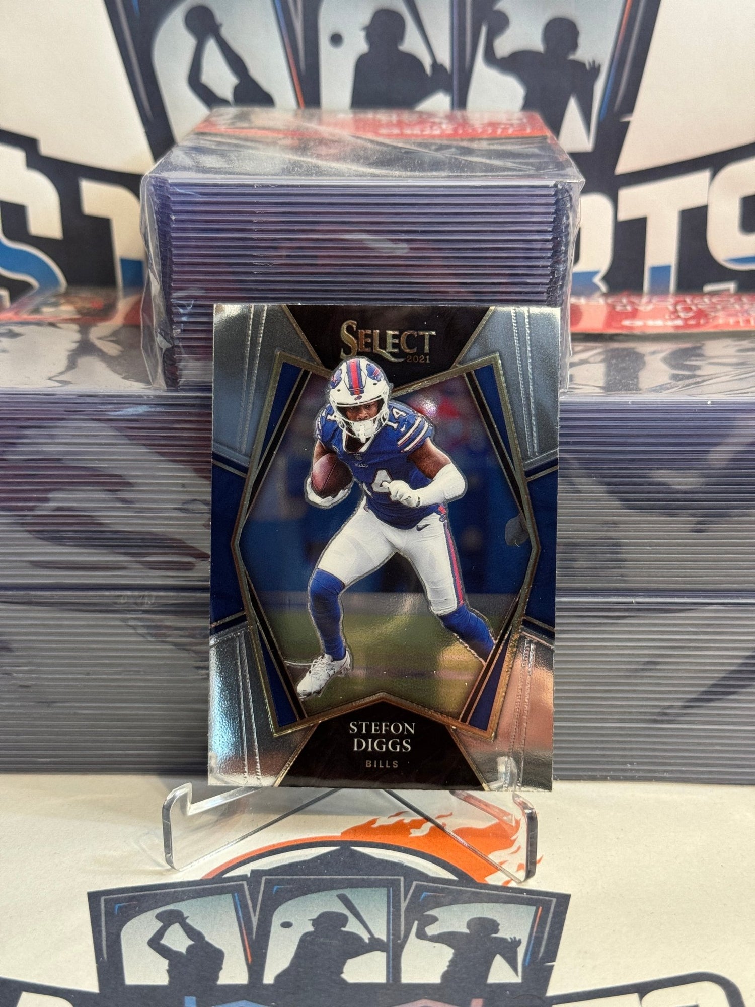 2021 Panini Select (Premier Level) Stefon Diggs #106