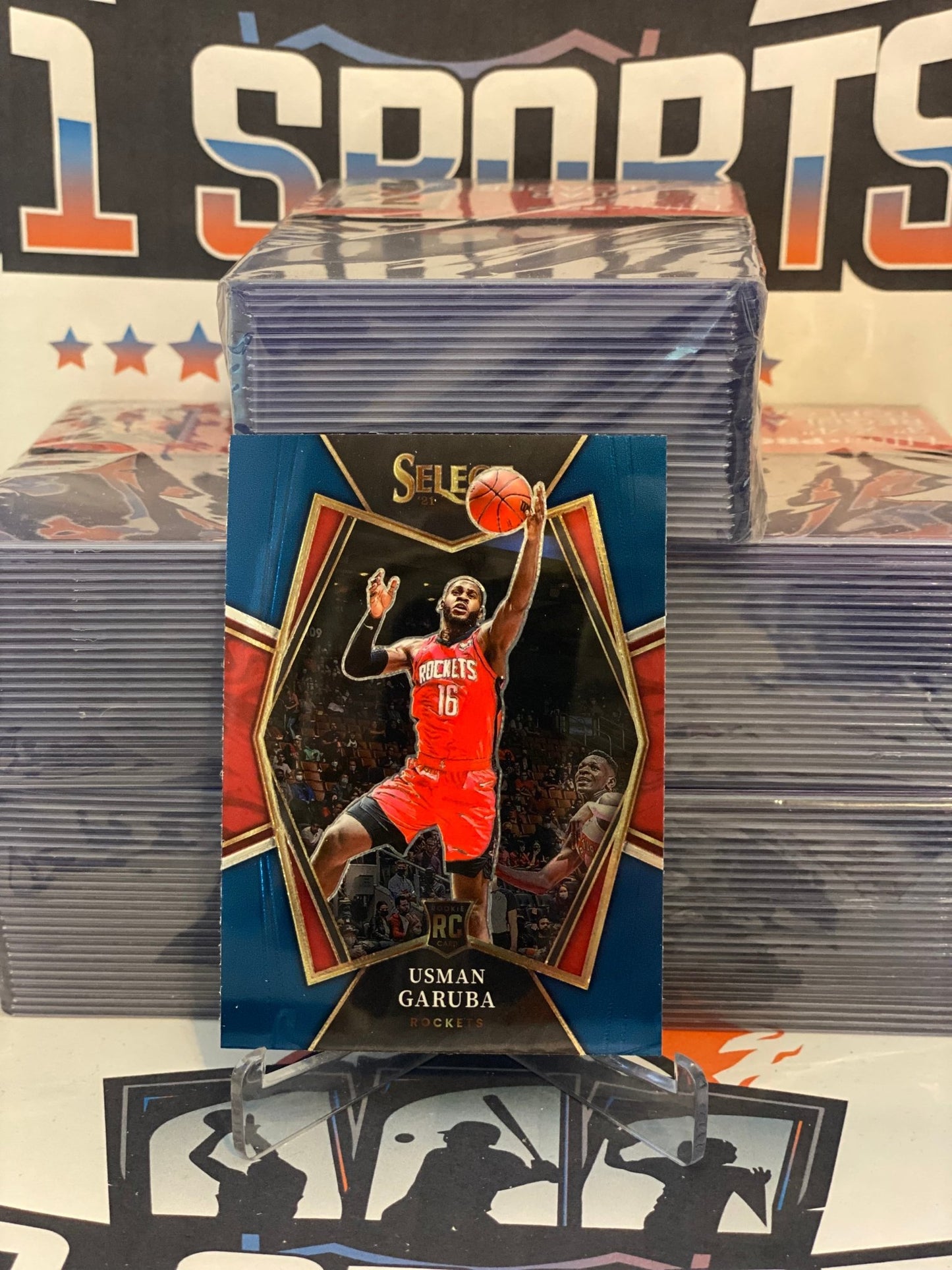 2021 Panini Select (Premier Level) Usman Garuba Rookie #161