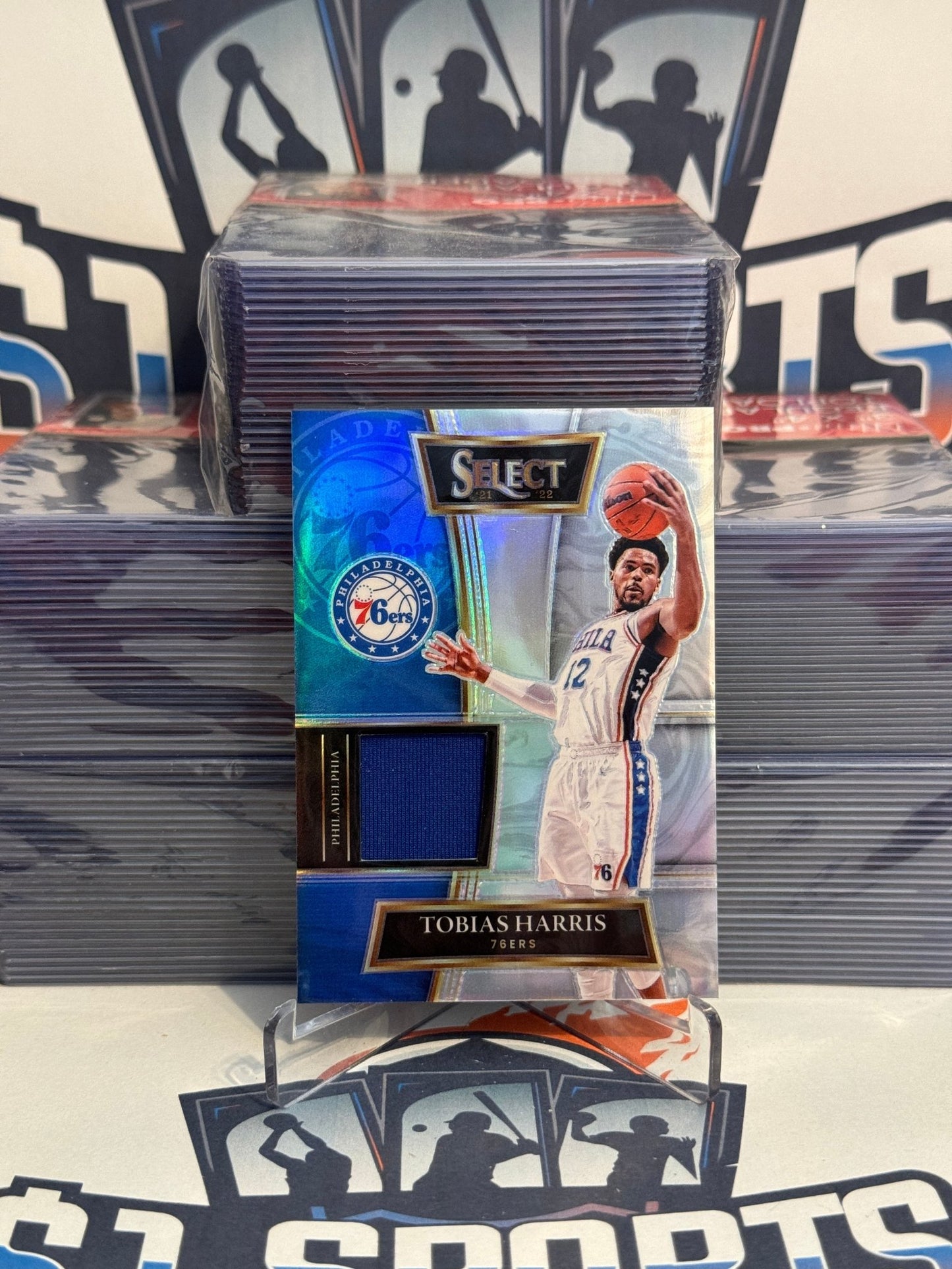 2021 Panini Select (Prizm Relic) Tobias Harris #SS-THS