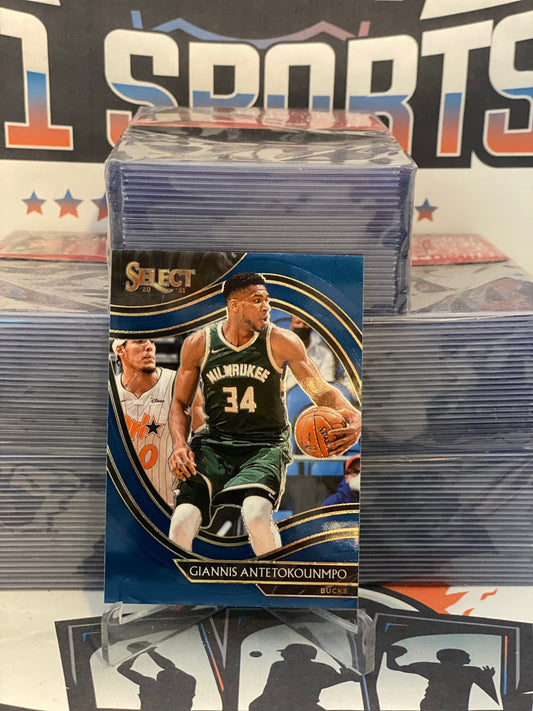 2021 Panini Select (Retail Blue, Courtside) Giannis Antetokounmpo #224