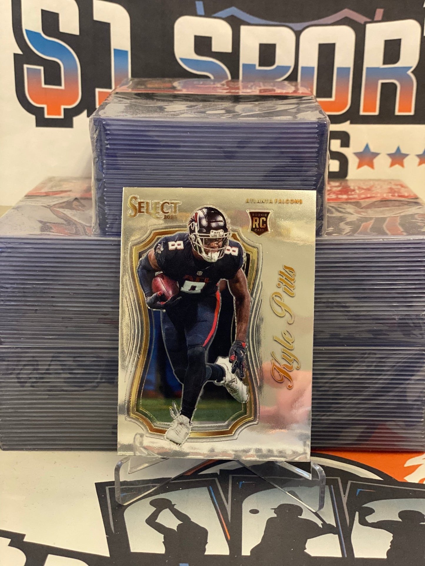 2021 Panini Select (Select Certified) Kyle Pitts Rookie #SCR-10