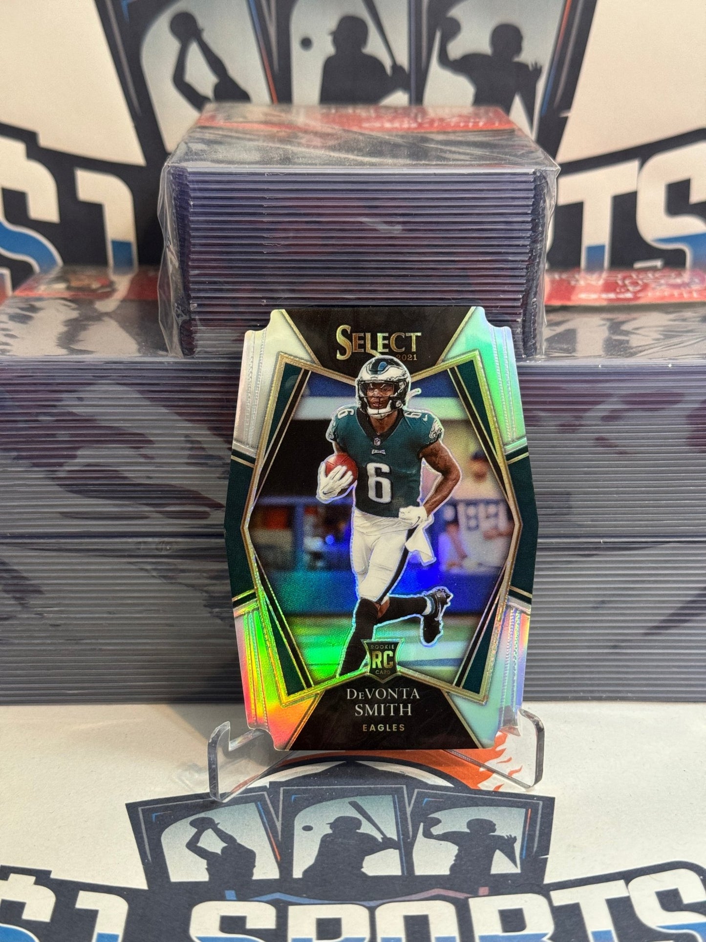 2021 Panini Select (Silver Prizm) DeVonta Smith Rookie #149