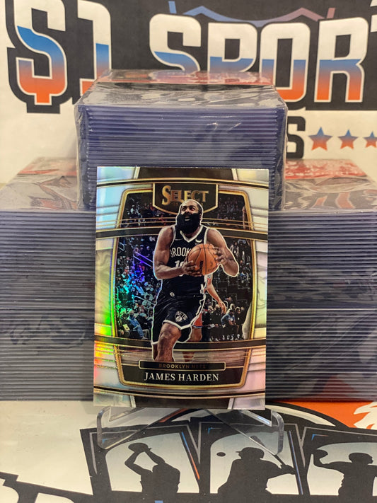 2021 Panini Select (Silver Prizm) James Harden #47