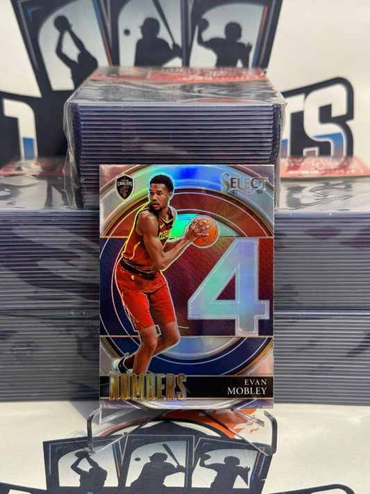 2021 Panini Select (Silver Prizm, Numbers) Evan Mobley Numbers #32