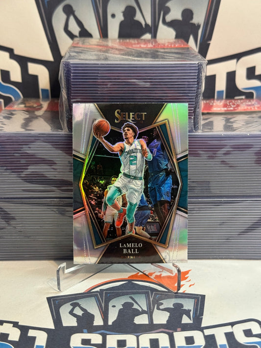 2021 Panini Select (Silver Prizm, Premier Level) LaMelo Ball #185