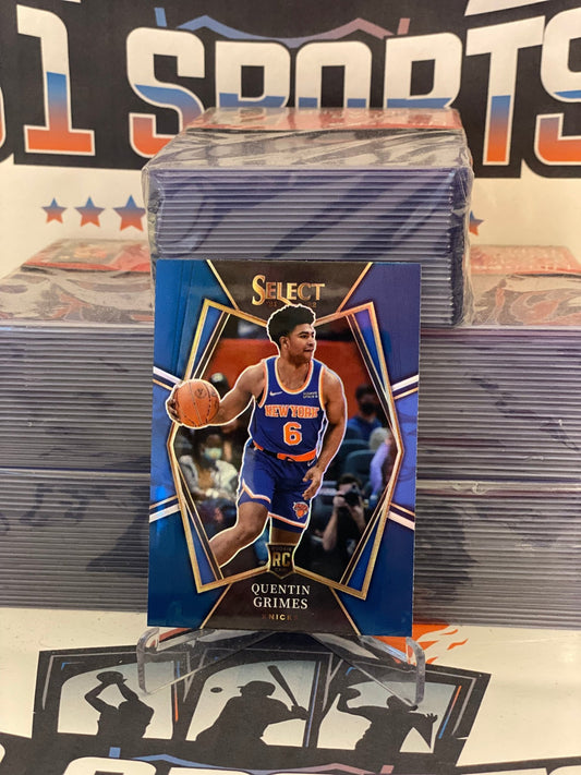 2021 Panini Select (Silver Prizm) Quentin Grimes Rookie #159