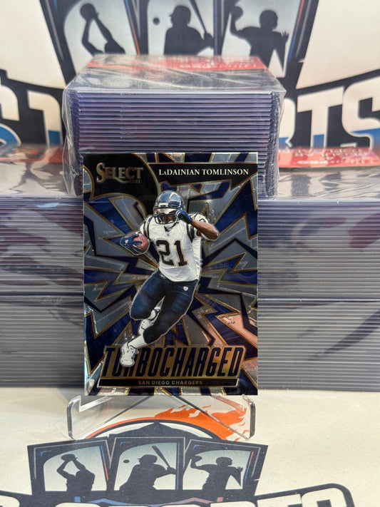 2021 Panini Select (Turbocharged) LaDainian Tomlinson #TUR-25