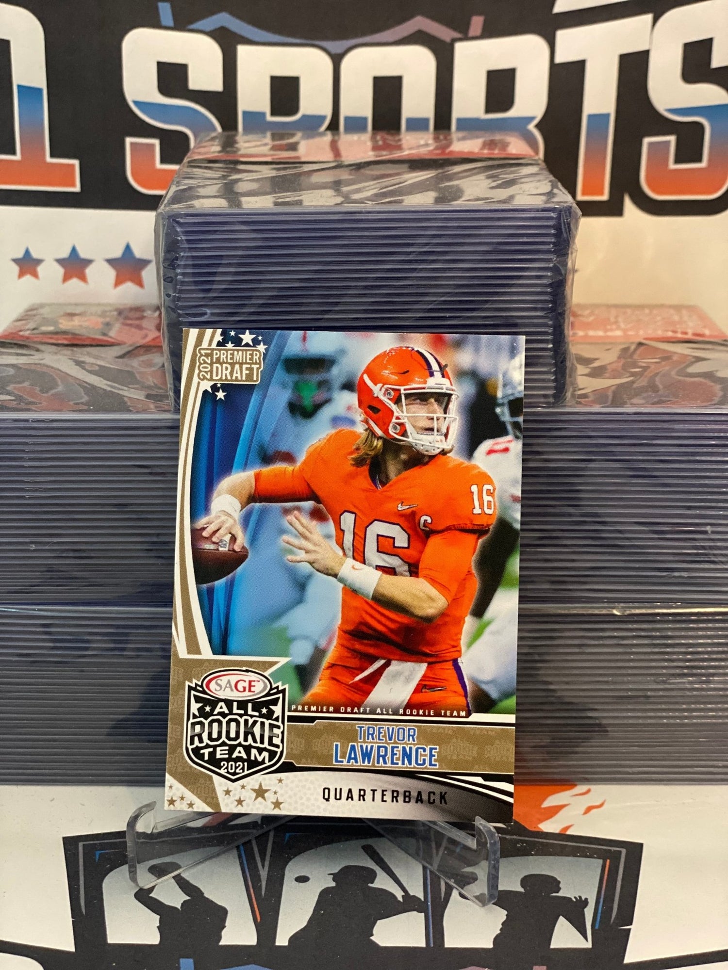 2021 Sage Premier Draft (All-Rookie Team) Trevor Lawrence #RT-TL1