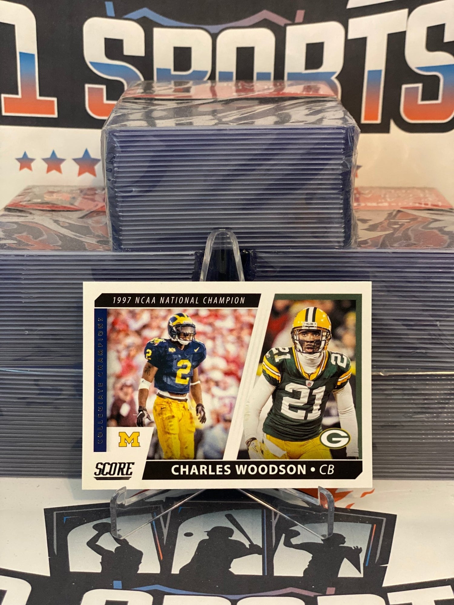 2021 Score (Collegiate Champions) Charles Woodson #CC7