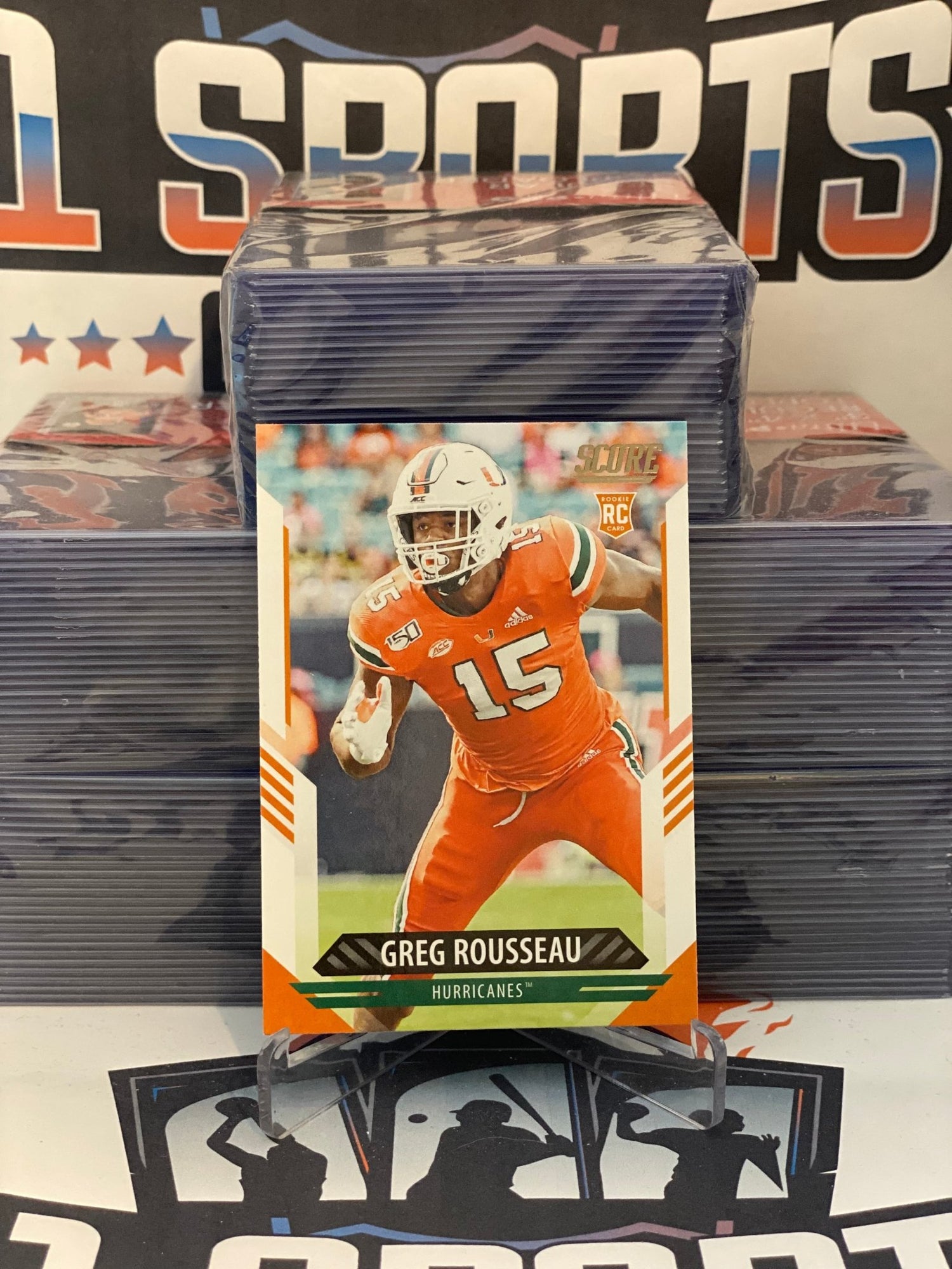 2021 Score Greg Rousseau Rookie #345