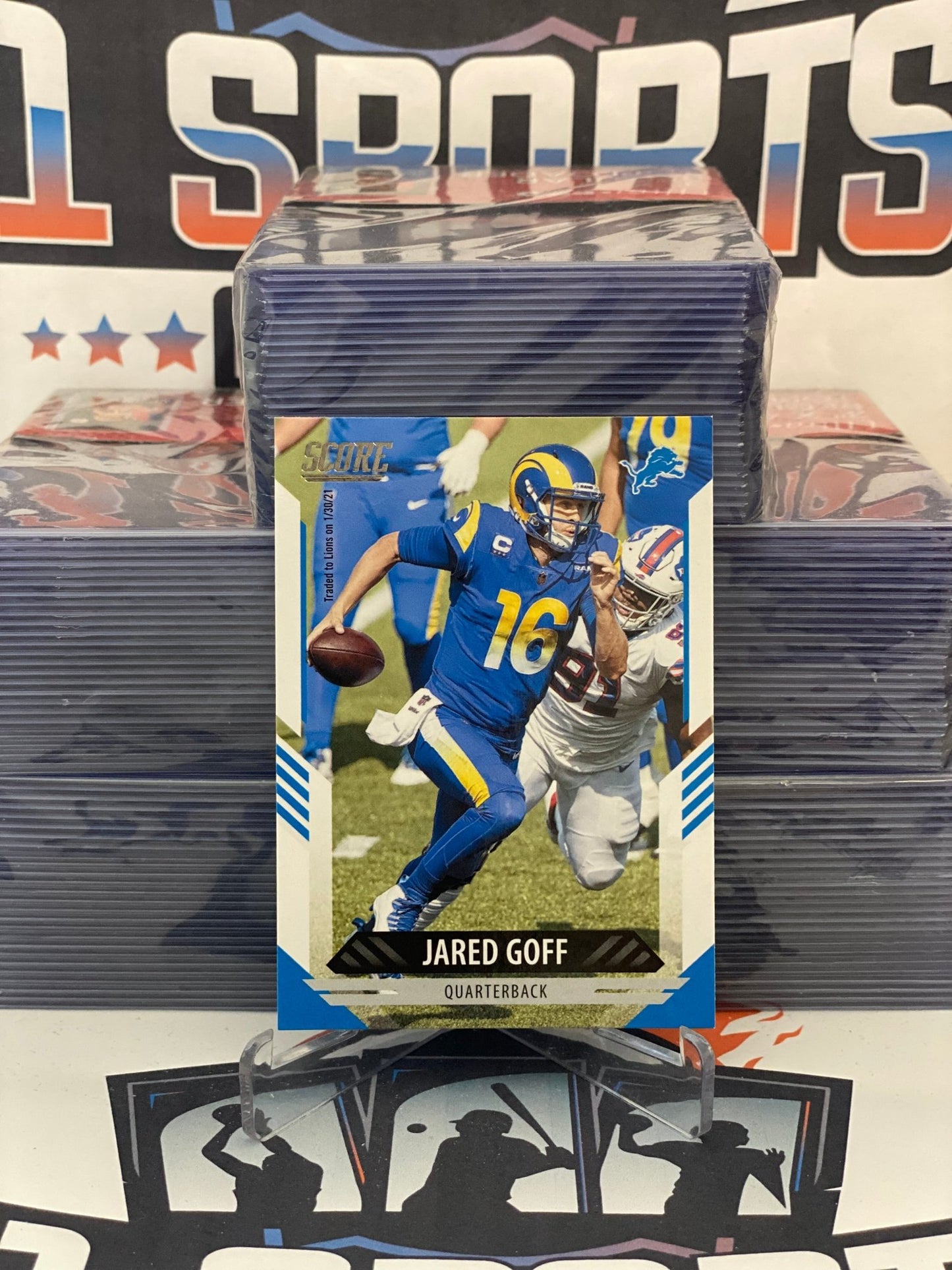 2021 Score Jared Goff #251