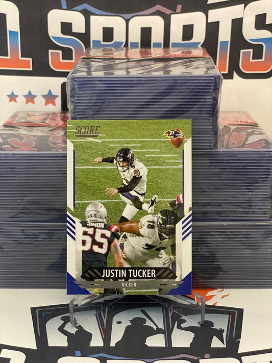 2021 Score Justin Tucker #95