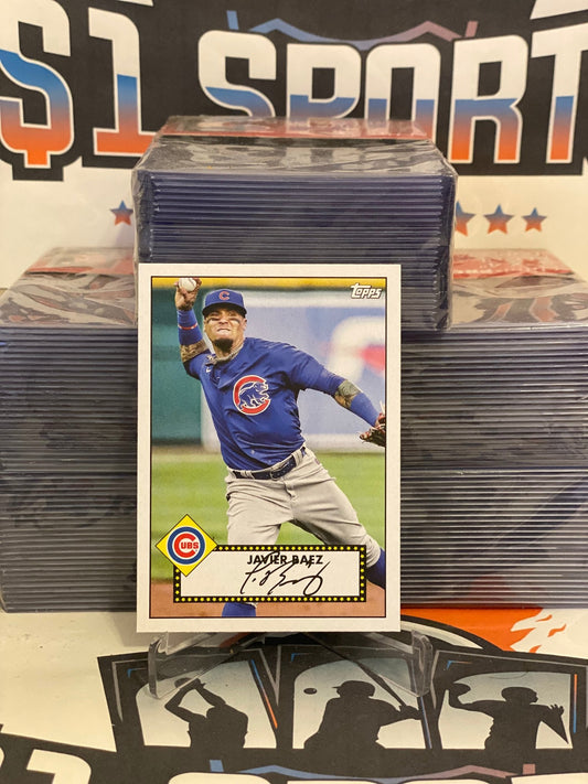 2021 Topps (1952 Redux) Javier Baez #T52-4