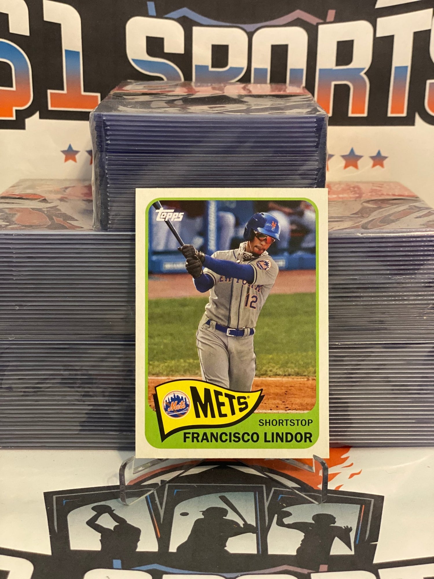 2021 Topps (1965 Redux) Francisco Lindor #T65-19