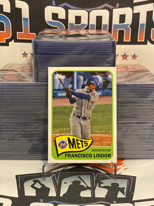 2021 Topps (1965 Redux) Francisco Lindor #T65-19