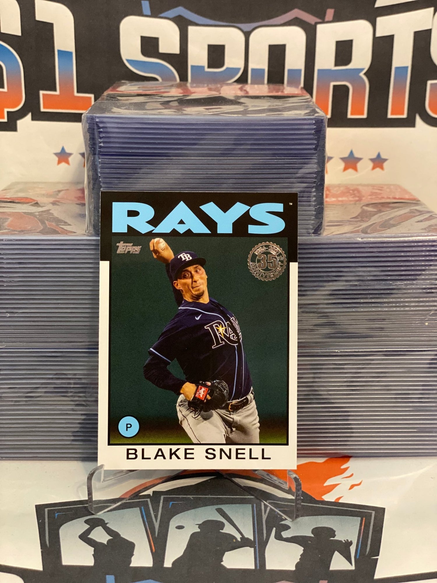 2021 Topps (1986 Redux) Blake Snell #86B-9