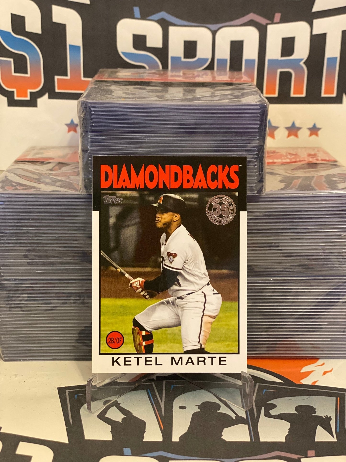 2021 Topps (1986 Redux) Ketel Marte #86B-89