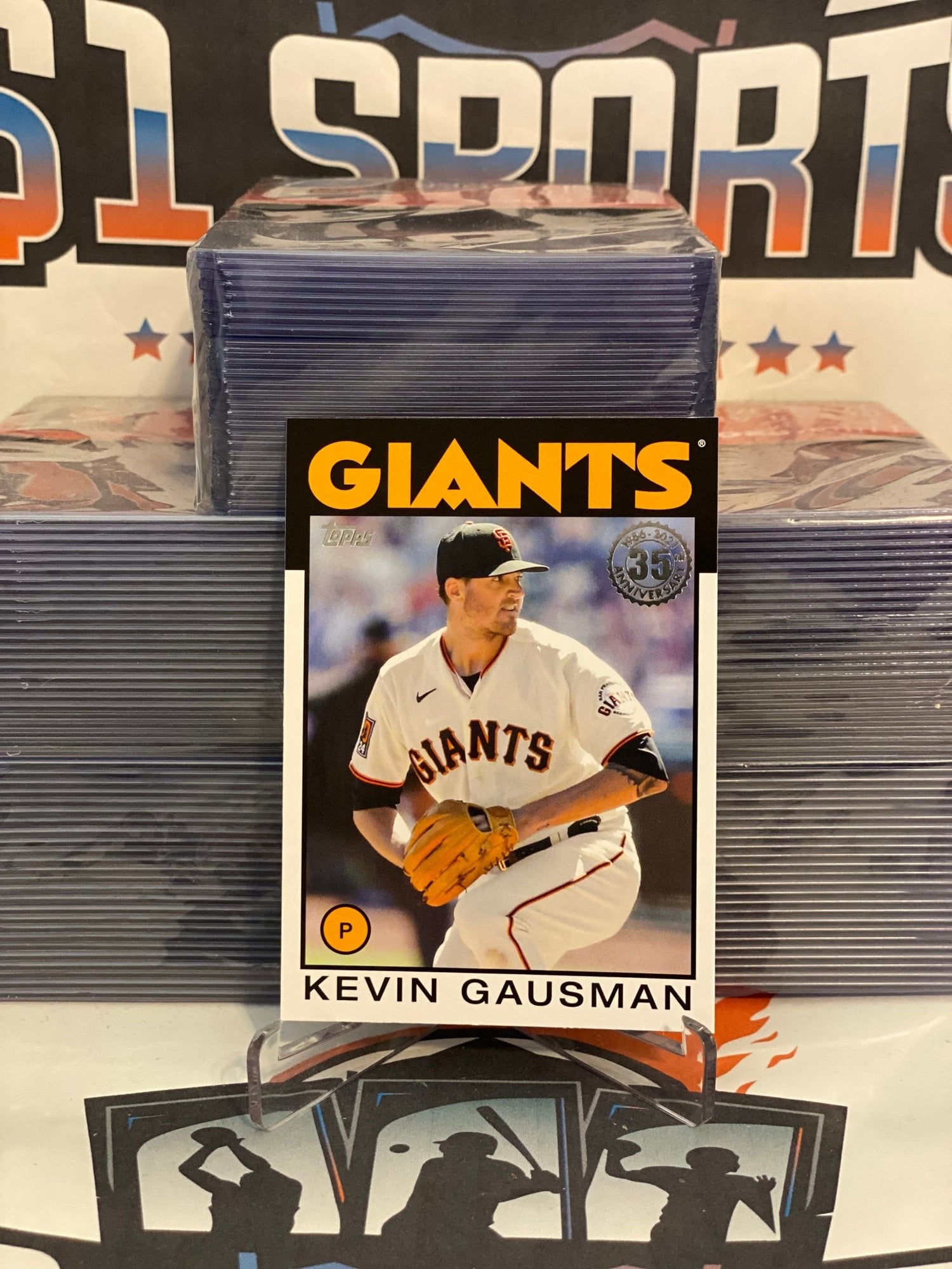 2021 Topps (1986 Redux) Kevin Gausman #86B-23