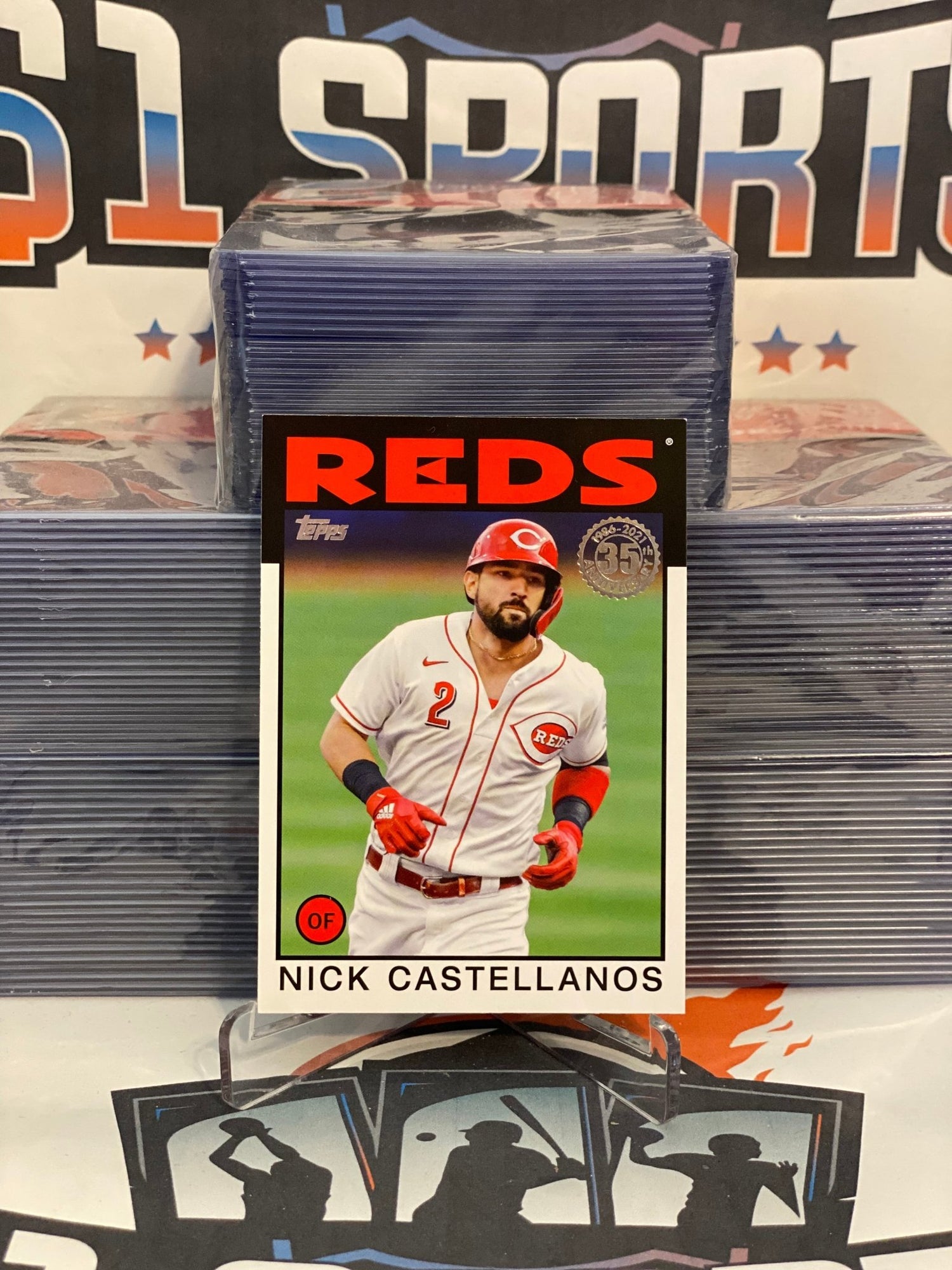 2021 Topps (1986 Redux) Nick Castellanos #86B-3