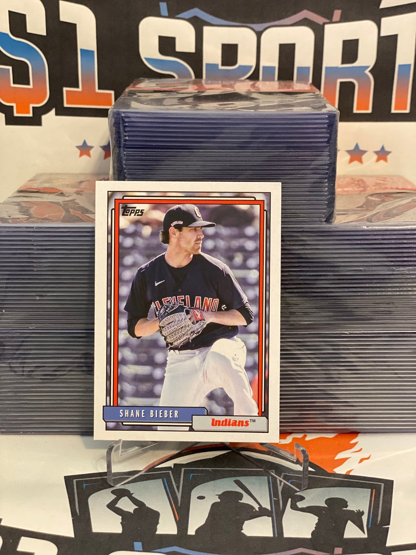2021 Topps (1992 Redux) Shane Bieber #T92-18