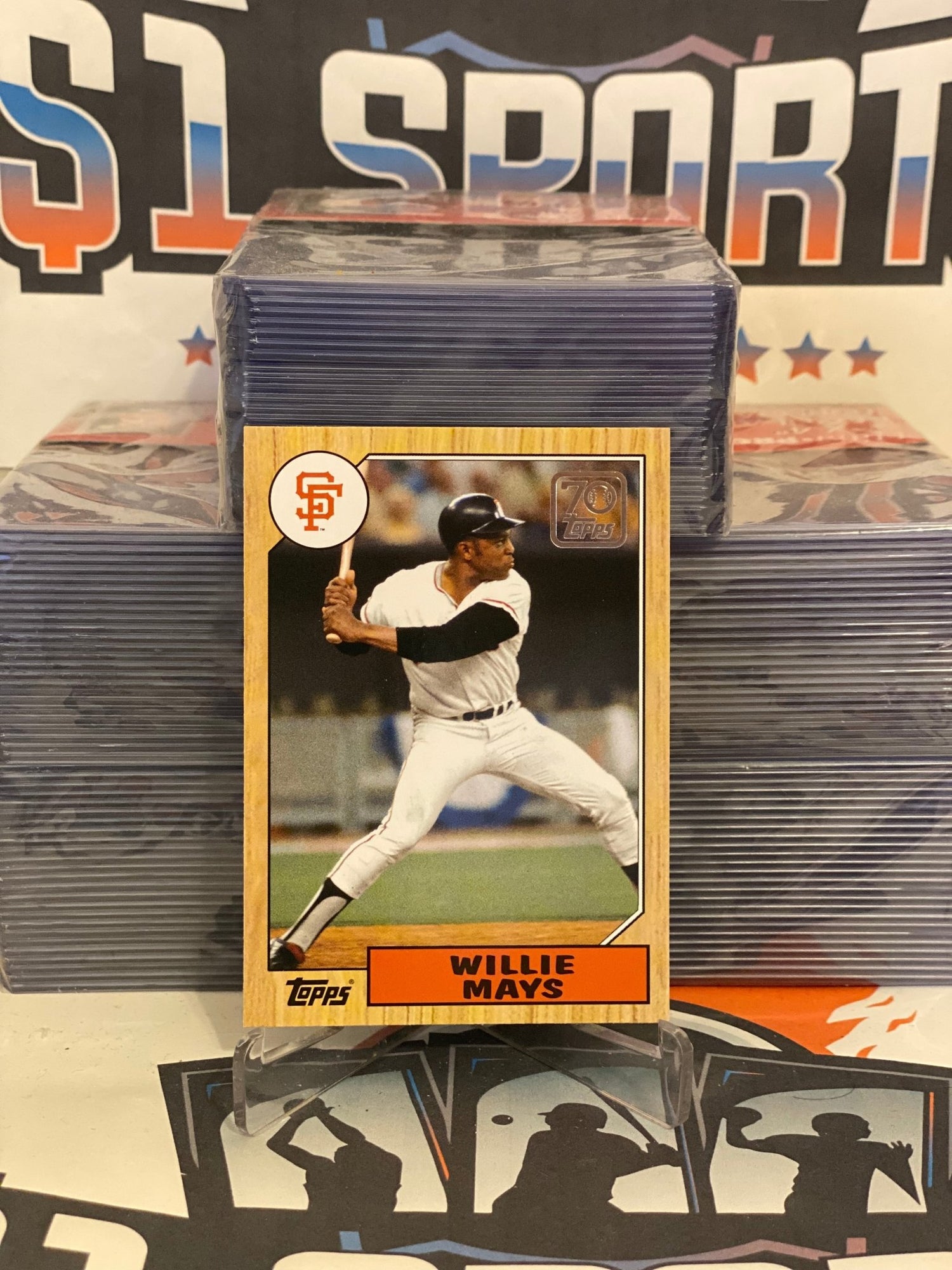 2021 Topps (70 Years of Topps) Willie Mays #70YT-37