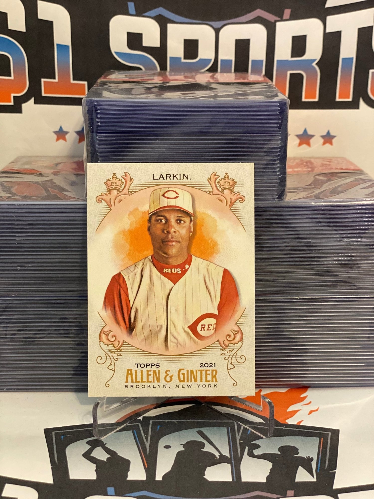 2021 Topps Allen & Ginter Barry Larkin #78