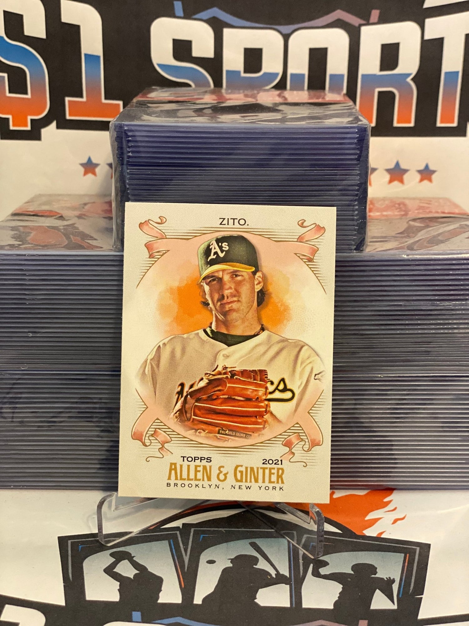 2021 Topps Allen & Ginter Barry Zito #342