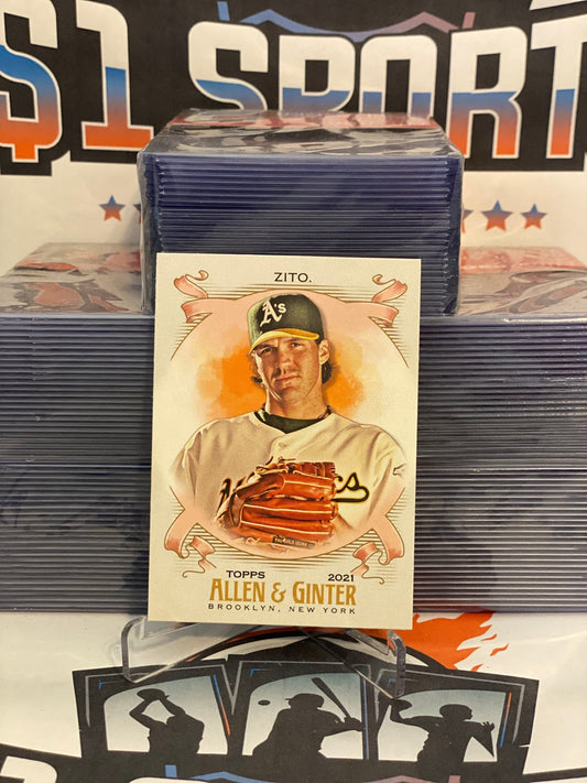2021 Topps Allen & Ginter Barry Zito #342