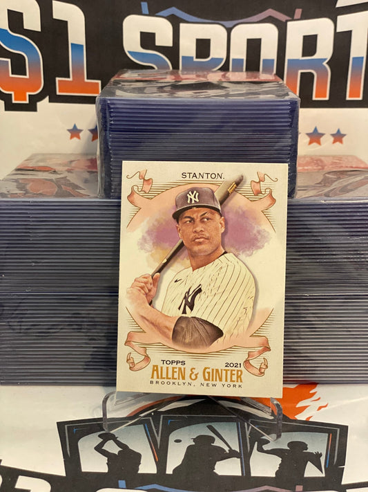 2021 Topps Allen & Ginter Giancarlo Stanton #107