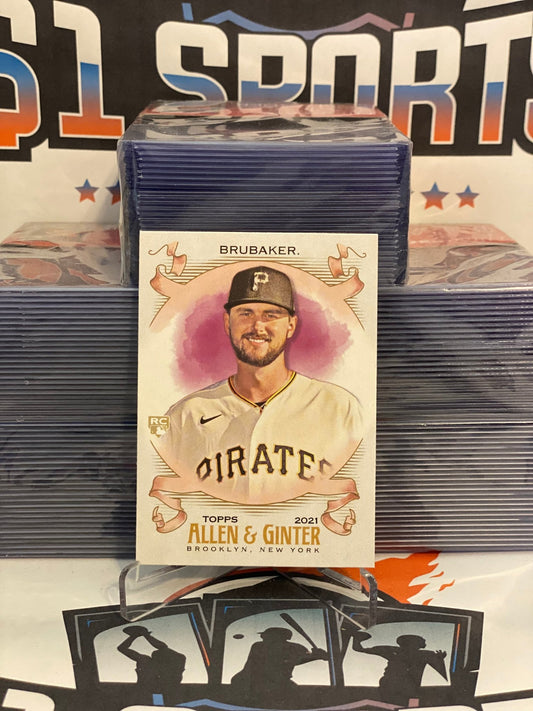 2021 Topps Allen & Ginter JT Brubaker Rookie #182